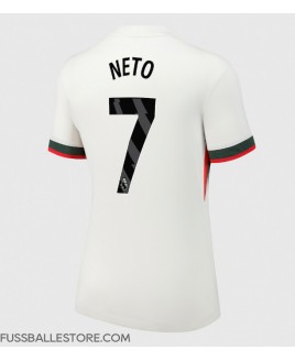 Günstige Chelsea Pedro Neto #7 Auswärtstrikot Damen 2025-26 Kurzarm